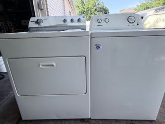 Amana washer electric dryer