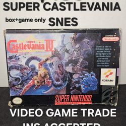 SUPER CASTLEVANIA IV SNES
