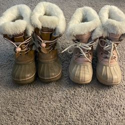 Girl Snow Boots Size 12 And Size 13