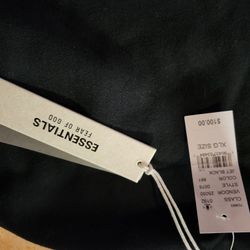 Fear of God Essentials Hoodie 'Jet Black'