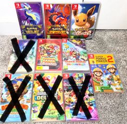 Nintendo switch games