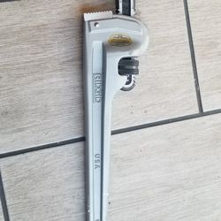ridgid 18in aluminum wrench