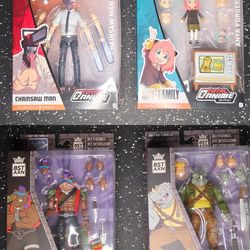 Tmnt, Chainsaw Man, spyxfamily