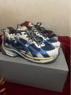 Blue balenciagas