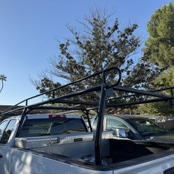 Black Steel Truck Rack