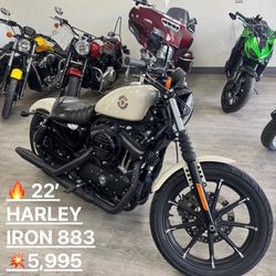 🔥 2022 HARLEY-DAVIDSON SPORTSTER IRON 883