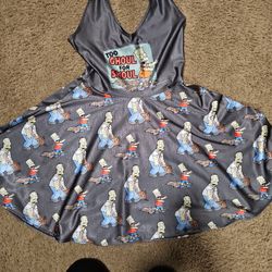Living Dead The Simpsons Halter Top Dress