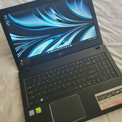 ACER LAPTOP 15" INTEL CORE i3 8gb ram 128 ssd  LAPTOP WINDOWS 11 working fine charger included 
