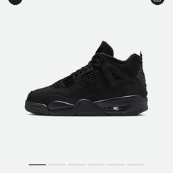 Black Cats Jordan 4 Sz 10.5 