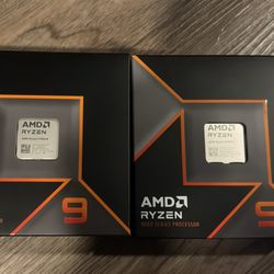 2 AMD RYZEN 9 9950X CPU’s