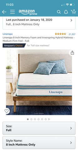 8in mattress