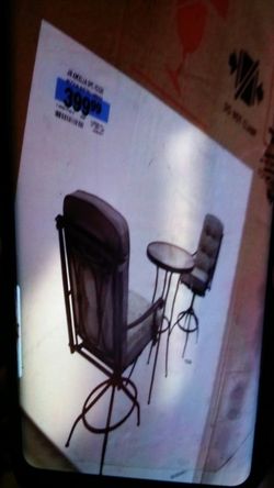Patio furniture set
