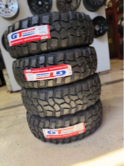 Set of 4 brand new LT235/75/15 GTRadial Tire M/T $480 all 4