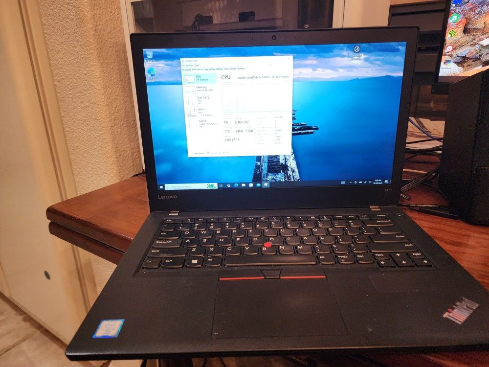 Lenovo Thinkpad T470 i5 16 GB SSD Webcam Windows 11 Pro