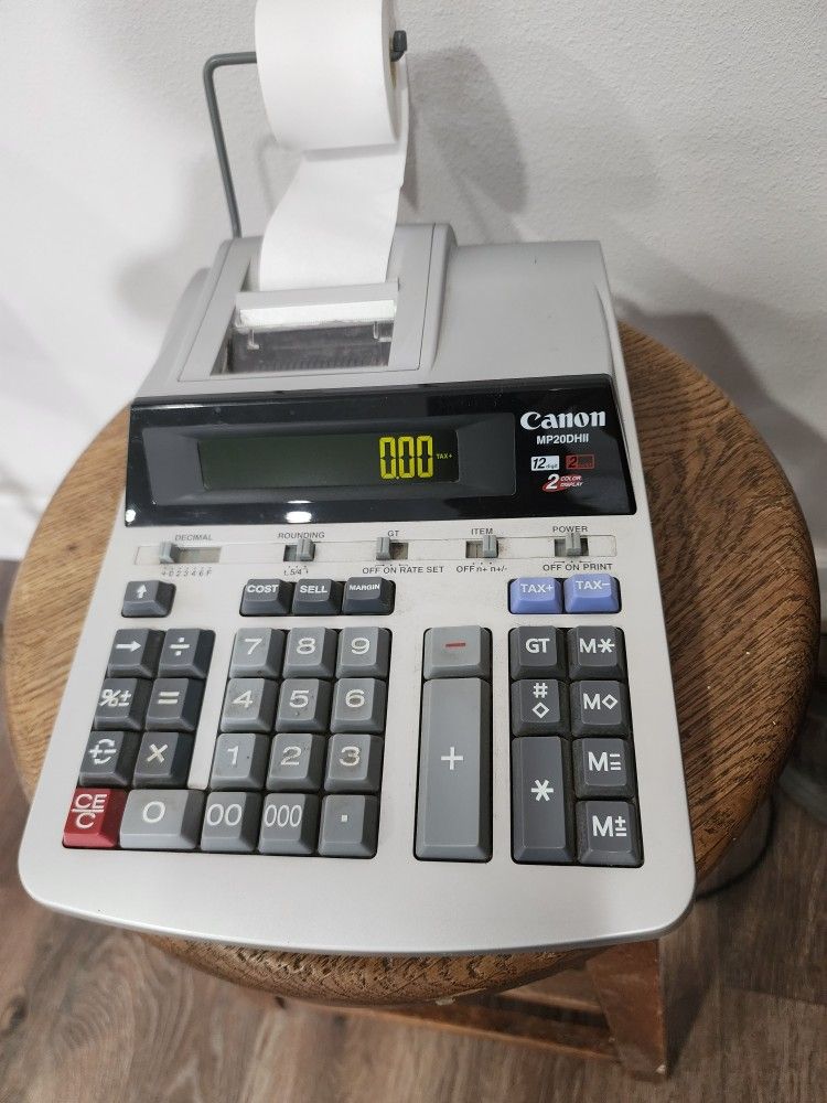 Canon Printing Adding Machine
