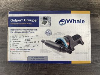 Gulper Grouper MK 2 Fish box Evacuation Pump
