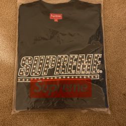 Supreme Long Sleeve Studded Top