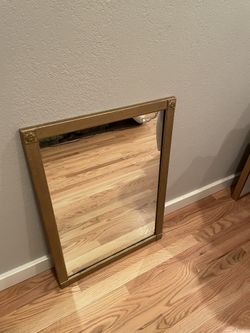 Vintage Gold Mirror