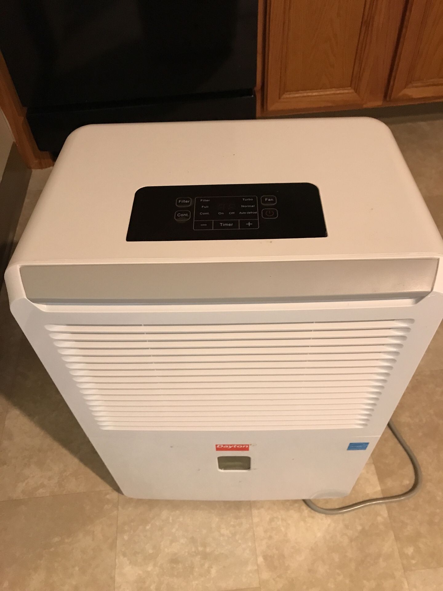 Dayton dehumidifier model number 53RJ38 brand new , in stores $400+