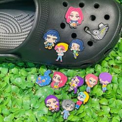 Kpop Demon Crocs Charms