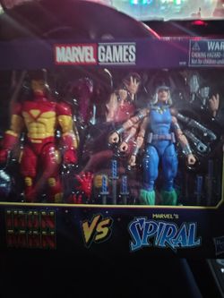 Marvel legends iron man spiral 2 pack