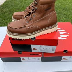 WOLVERINE WORK BOOTS SOFT TOE ASK FOR YOUR SIZE 