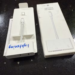 Apple Lightning to VGA Adapter for iPhone iPad Air 2 3 4 5 6 7 8 9 10 11 12 13 14