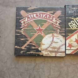 Sports Sign Decorations