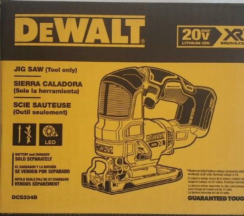 DeWalt 20V Jigsaw Tool