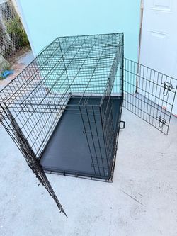 Retriever 2-Door Metal Wire Pet Crate   ( 48 inch). big dog