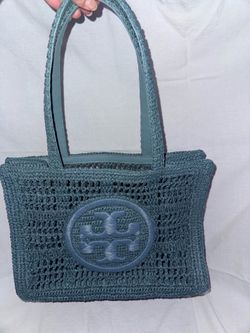 Tory Burch Ella Small Crochet Tote – Excellent Condition