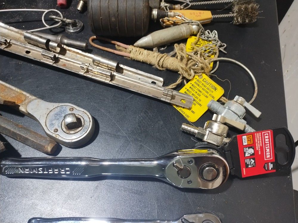 Craftsman 3/8 Ratchet 25 Craftsman 1/2 In Ratchet 50 Matco 3/8 Ratchet 110matco Adj Wrench 20 Torque 10 Long Craftsman Torque 75