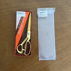 Premium Gold Tailoring Shears - Like New