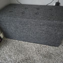 Gray Ottoman