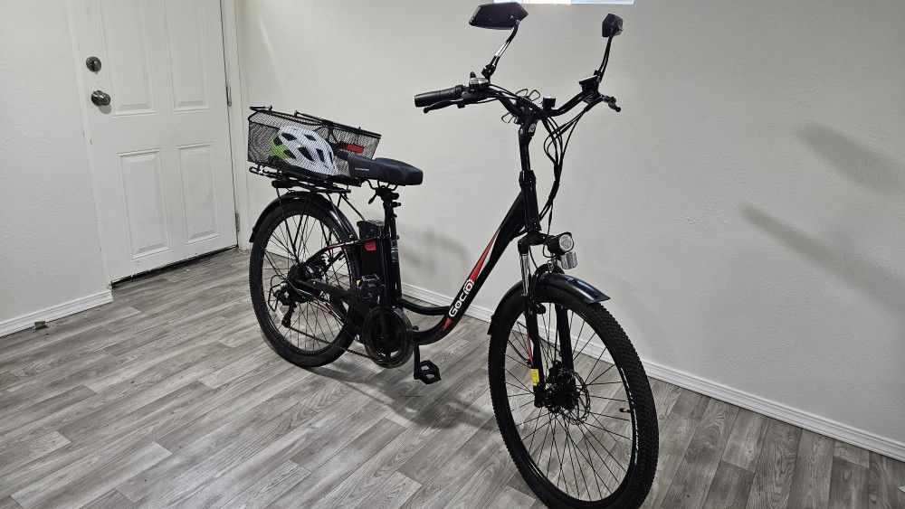 Gocio 26 in. Electric Bicycle 500W 48V Adjustable Ebike for Adults
