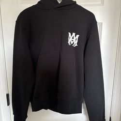 Amiri Monogram Black Hoodie 