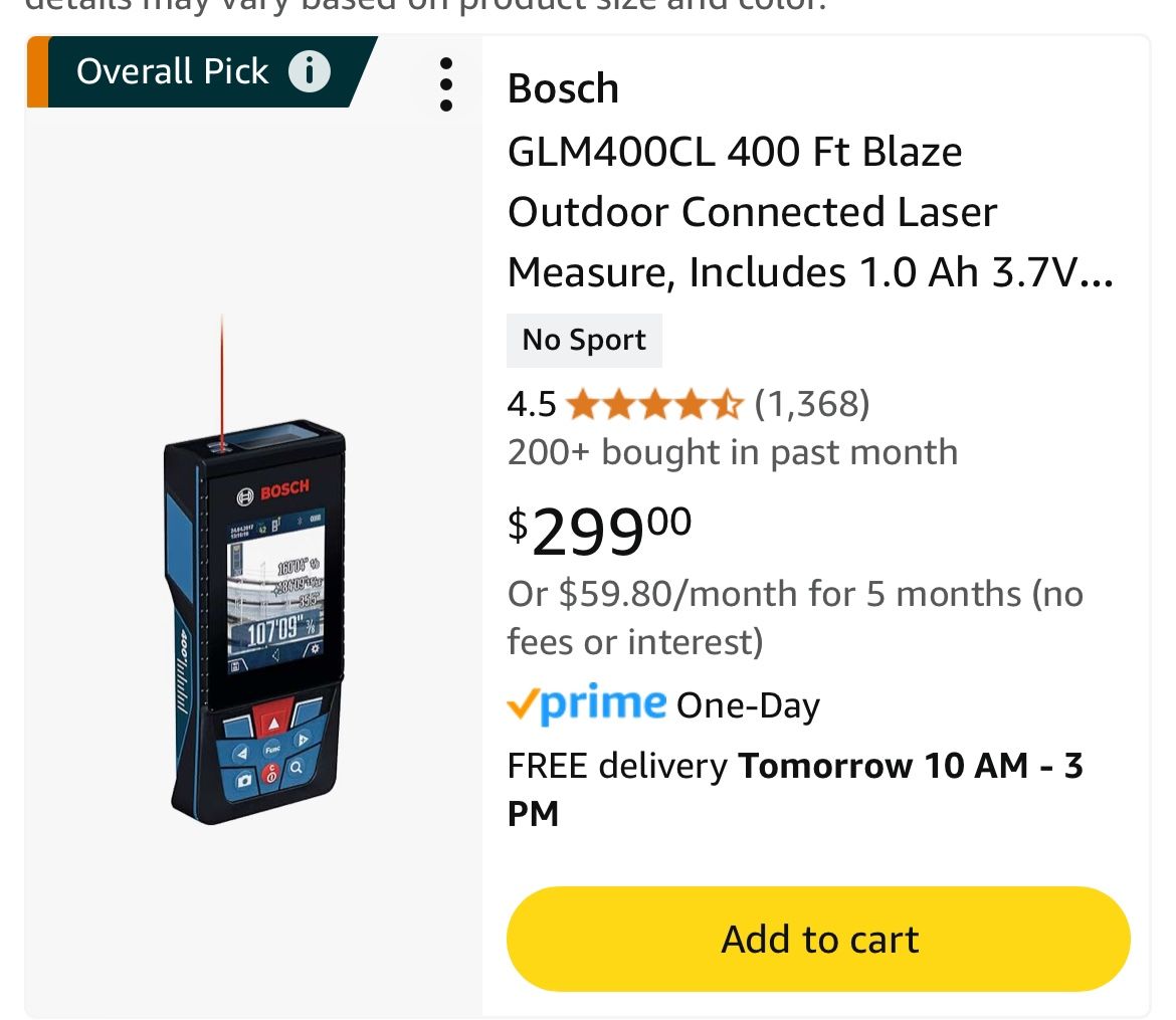 BOSCH GLM400CL