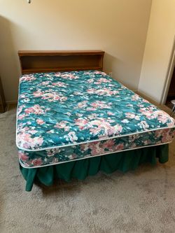 Full size Mattress and headboard