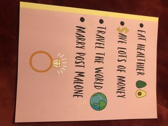 Post Malone notebook