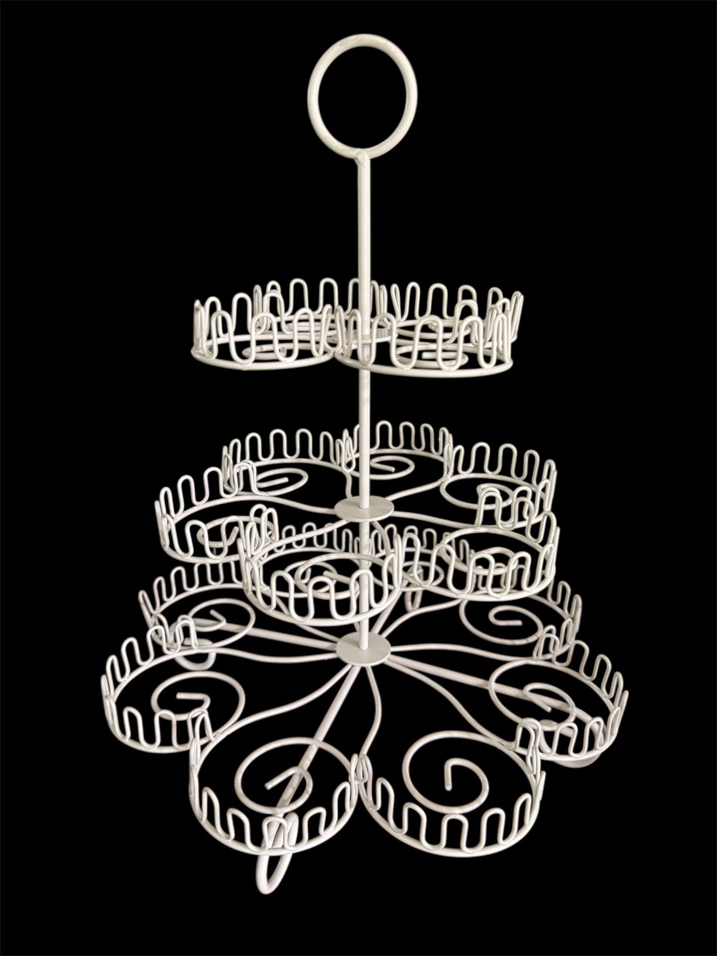 White Metal Cupcake Holder/Stand