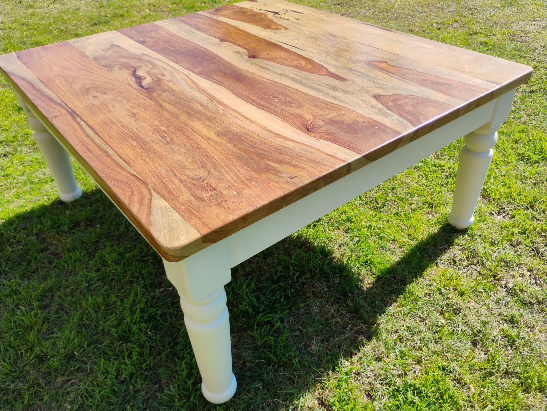 Handmade coffee table solid wood table