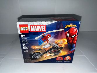 Lego Spider-Man vs Ghost Rider Motorcycle 76335