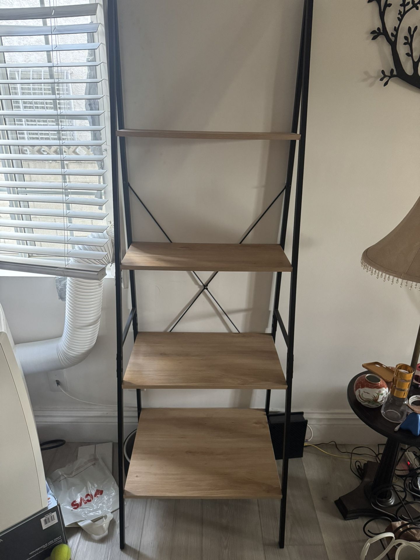Like new several tiered ladder shelf