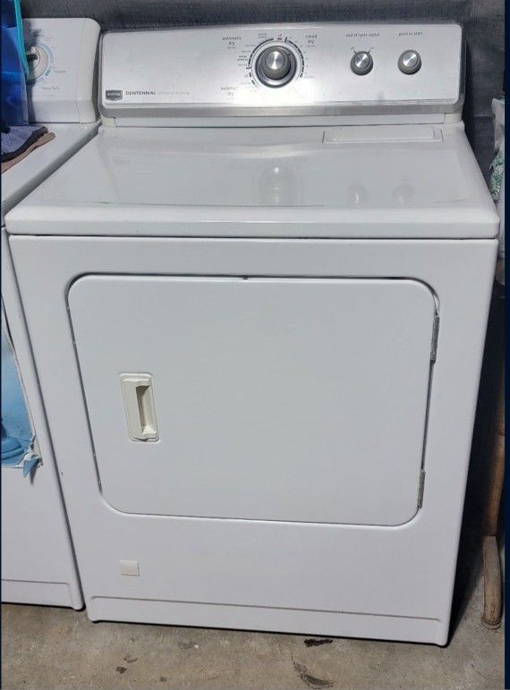Secadora De Gas Maytag Heavy Duty Con Garantía Lusiendo Y Trabajando Exelente $250