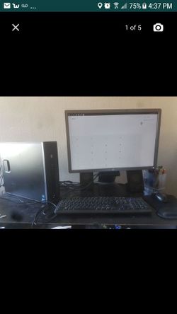 HP Full PC Desktop Set i5