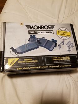 Monroe rear brakes
