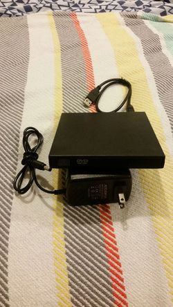 Portable external CD-RW Drive DVD-R combo burner player.