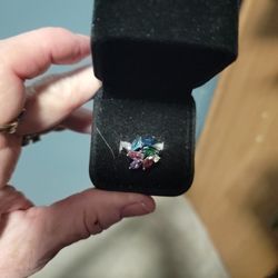 Size 7 Sterling Silver Floral Ring