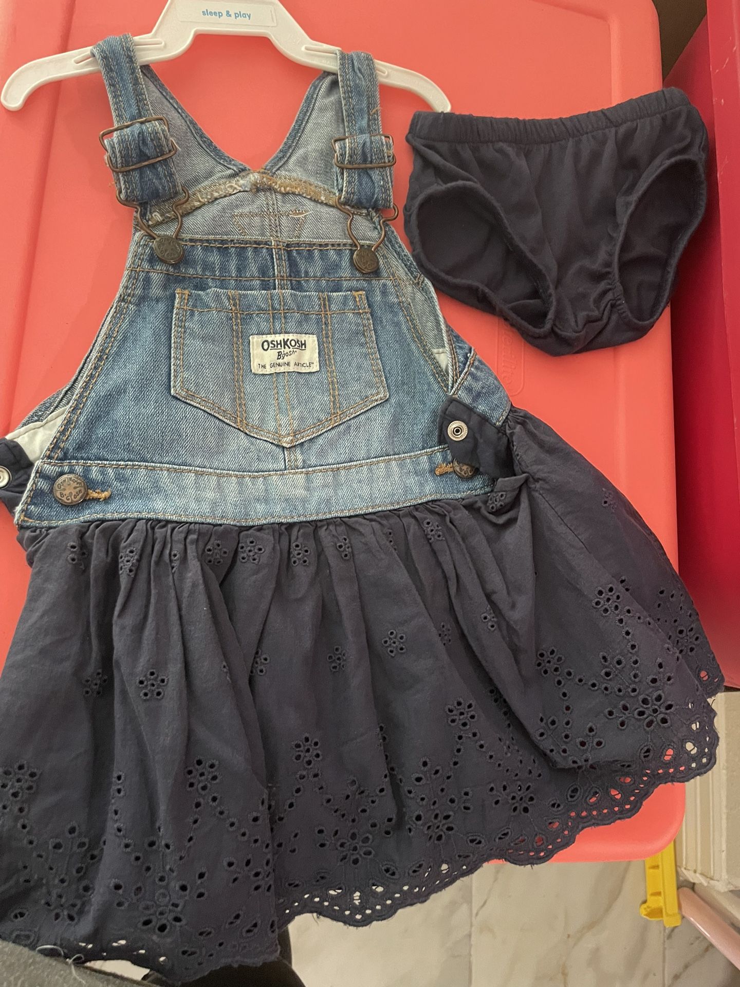 Baby Girl Overall Dress 