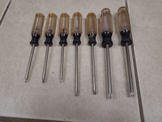 7 piece Craftsman torx driver set